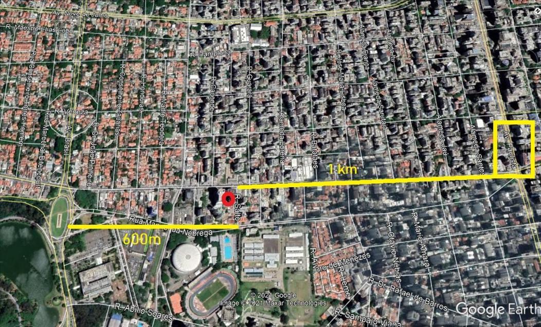 סאו פאולו Flat Ibirapuera Jardins Otima Localizacao Com Garagem Inclusa! מראה חיצוני תמונה